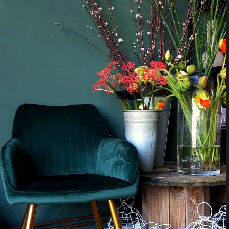 Blumen-Stil Laden Atmosphäre